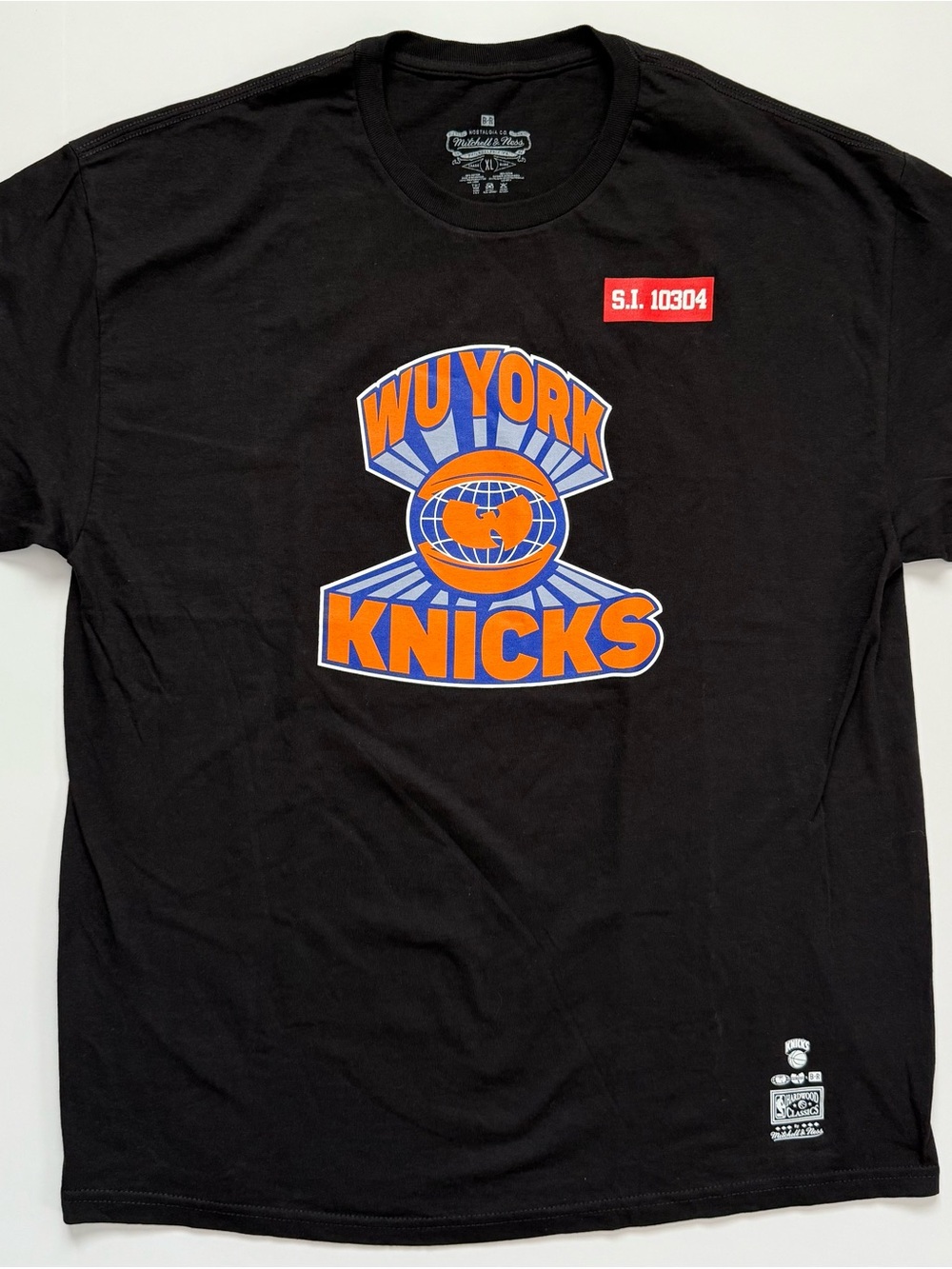 🔴Wu-Tang Shirt Size XL New York Knicks Authentic Rare Rza Gza Jalen Brunson